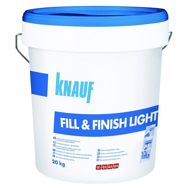 Glet gata preparat Knauf Fill & Finish Light 20 kg